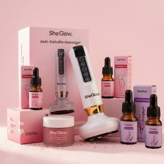 SheGlow™ PRO täielik tselluliidikomplekt